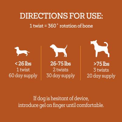 Twist & Lick Aller-Immune, Skin & Coat Health Supplement for Dogs, 2.3-fl oz