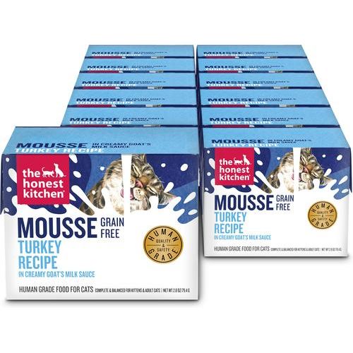 Chicken Mousse in Goat's Milk Grain-Free Pate Wet Cat Food, 2.8-oz box, case of 12
