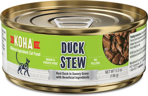 Minimal Ingredient Turkey Stew Grain-Free Wet Cat Food, 5.5-oz can, case of 24