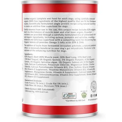 Comida húmeda para perros Boeuf Du Cap, lata de 12 oz, caja de 12