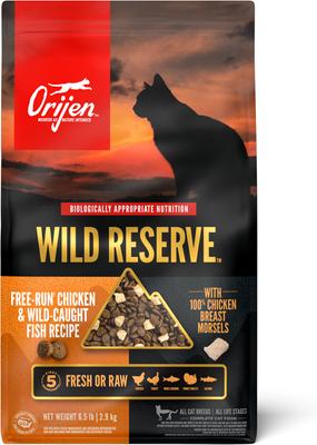 Wild Reserve Wild-Caught Fish Dry Cat Food Recipe, 3.5-lb bag