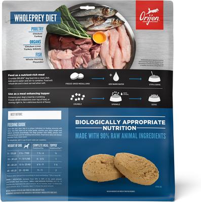 Original Grain-Free High-Protein Freeze-Dried Dog Food & Topper, 16-oz bag