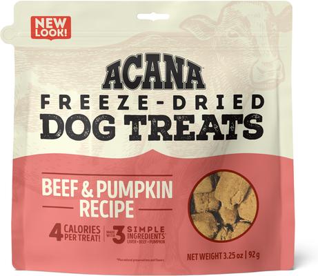 Singles Lamb & Apple Grain-Free Limited Ingredients & Freeze-Dried Dog Treats, 3.25-oz bag