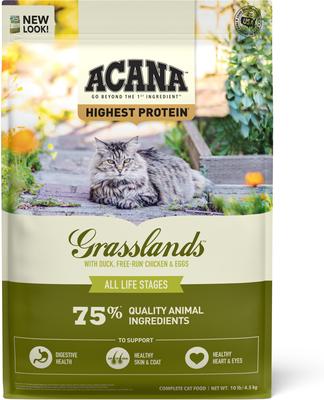 Wild Atlantic Saltwater Fish with Freeze-Dried Liver Grain-Free Dry Cat Food, 10-lb bag