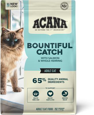 Bountiful Catch Salmon Catfish & Herring Dry Cat Food, 10-lb bag