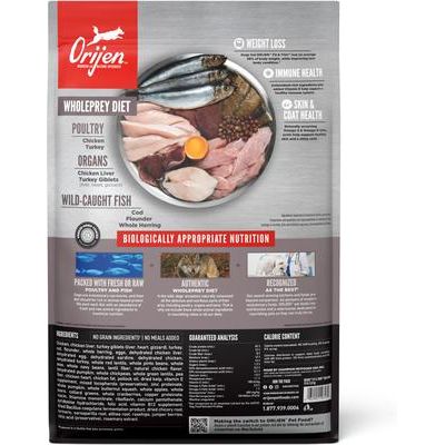 Alimento seco para perros Fit & Trim sin cereales, alto en proteínas, bolsa de 13 lb
