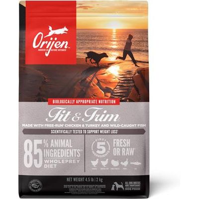 Alimento seco para perros Fit & Trim sin cereales, alto en proteínas, bolsa de 13 lb