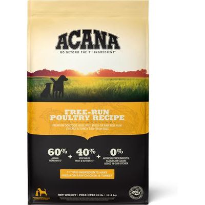 ACANA, Recipes sin cereales, alimento seco para perros, varios sabores, 2.04 / 5.9 / 11.34 / 14.51 kg