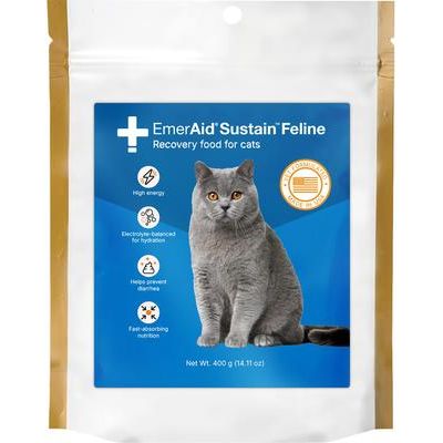 EmerAid Sustain Feline Recovery Food, 4.4-lb bag