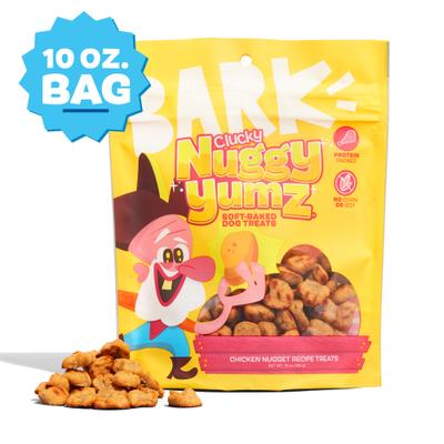 Clucky Nuggy Yumz Chicken Nugget Recipe Soft Baked Dog Treats, 10-oz bag