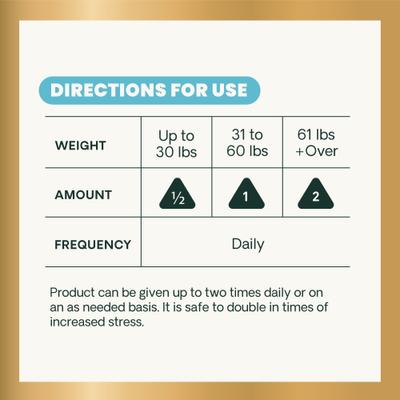 Veterinary Strength Calm & Confident Composure Pro Chicken Flavored Soft Chew Calming Supplement for Dogs, 60 count