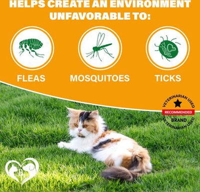 Golosinas masticables con sabor a pollo para gatos contra pulgas y garrapatas (paquete de 283 g)