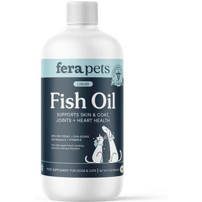 Fera Pets, Fish Oil for Dogs and Cats. 236 y 454 ml.