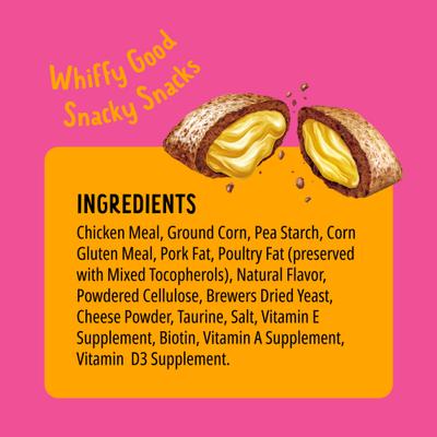 Bites Paw Lickin Grain-Free Chicken Crunchy Cat Treats, 30-oz tub