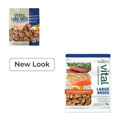 Alimento fresco para perros de razas grandes Vital Healthy & Natural, paquete de 10 lb