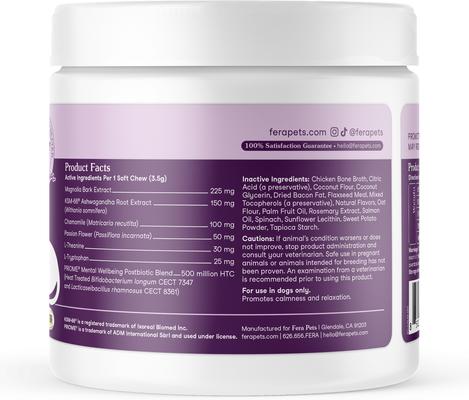 Calming Soft Chews Supplement for Dogs, 90 count