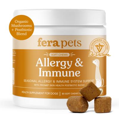 Fera Pets, Allergy & Immune Soft Chews for Dogs. 30 chews