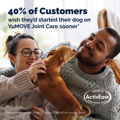 YuMOVE Chewable Tablet Joint Supplement for Dogs, 60 count