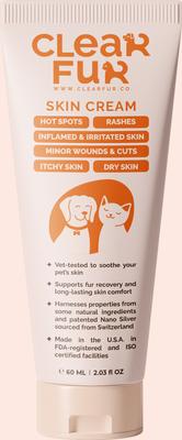 Hot Spots & Itchiness Skin Cream Wound Care for Dogs, Cats Small Pets & Horses, 2-oz tube