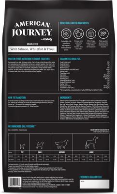 Grain-Free with Salmon, Whitefish & Trout Dry Dog Food, 48-lb bundle