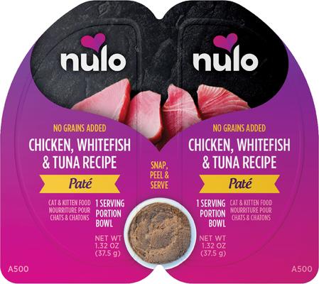 Chicken & Salmon Recipe Grain-Free Pate Wet Cat & Kitten Food, 2.64-oz cup, case of 10 twinpack