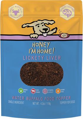 ! Terrifically Tripe Natural Water Buffalo Dog Meal Topper, 2.61-oz bag