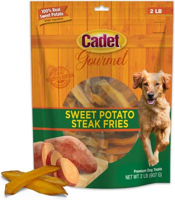 Gourmet Sweet Potato Fries Sweet Potato Flavor Dog Treats, 1-lb