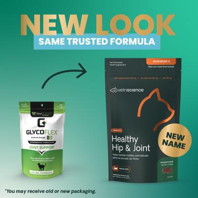 GlycoFlex 2 - Masticables blandos con sabor a hígado de pollo para gatos (60 unidades)