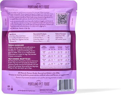 Winnie's Lamb N' Rice Homestyle Wet Dog Food Topper, 9-oz pouch, case of 4