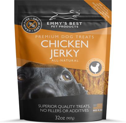 Premium Chicken Jerky Dog Treats, 8-oz bag