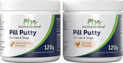 Chicken Hydrolyzed-Protein Pill Putty Dog & Cat Treats, 4.2-oz bag