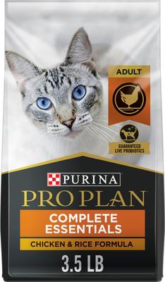 Chicken & Rice Formula with Probiotics High Protein Cat Food, 7-lb bag