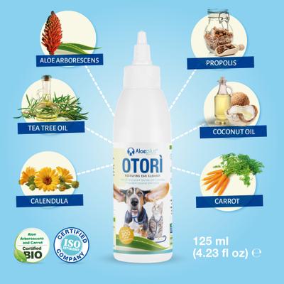 Otorì Resolutive Ear Cleanser for Dogs & Cats, 4.23-fl oz bottle