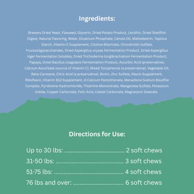 Soothe Multivitamin Supplement for Dogs, 120 count