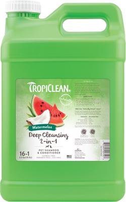 Refreshing 2-in-1 Dog Shampoo & Conditioner, Watermelon Scent, 1-gal bottle