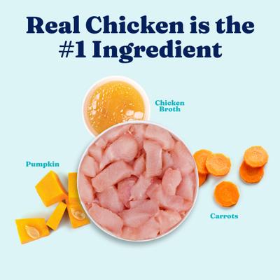 Protein Shred with Real Chicken & Vegetables Dog Food Topping, 3-oz bag, 12 count