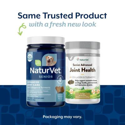 Suplemento masticable suave con sabor a tocino y pollo para perros de Advanced Joint Care Senior, 60 unidades