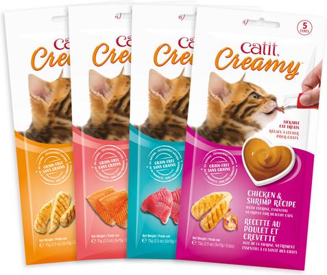 Creamy Tuna Lickable Cat Treats, 0.5-oz tube, case of 5