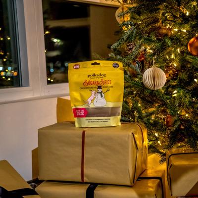 Sugar & Spice Chicken & Cranberry Dehydrated Dog Treats, 5-oz bag