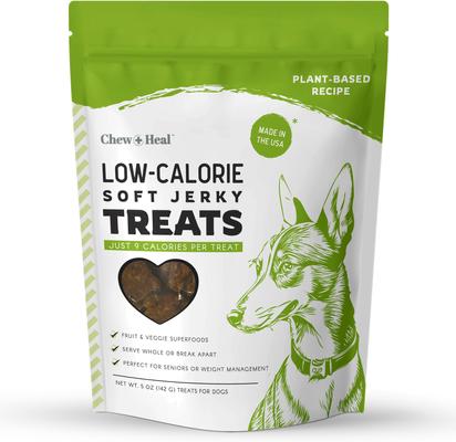 Limited Ingredient Low Calorie Fruit & Veggie Superfoods Soft Jerky Dog Treats, 12-oz bag