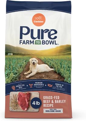 Pure Farm To Bowl Grass-Fed Beef & Barley Recipe Dry Dog Food, 22-lb bag