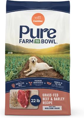 Pure Farm to Bowl Wild-Caught Salmon & Barley Recipe Dry Dog Food, 22-lb bag