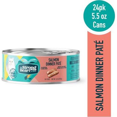 Comida húmeda para gatos Salmon Dinner Paté, 5.5 oz, caja de 24