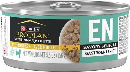 EN Gastroenteric Savory Selects in Gravy with Salmon Wet Cat Food, 5.5-oz can, case of 6