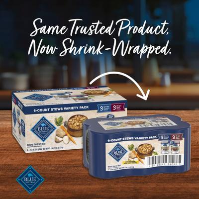 's Stew Chicken & Beef Variety Pack Wet Dog Food,12.5-oz can, case of 6