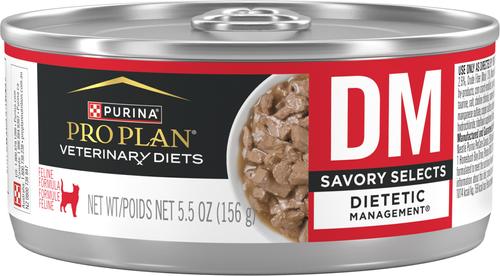 DM Dietetic Management Wet Cat Food, 5.5-oz, case of 24