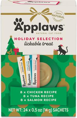 Salmon Puree Lickable Cat Treats, 0.5-oz tube, 60 count