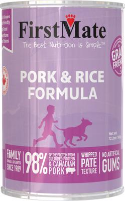 Pork with Rice Wet Dog Food, 12.2-oz can, case of 12