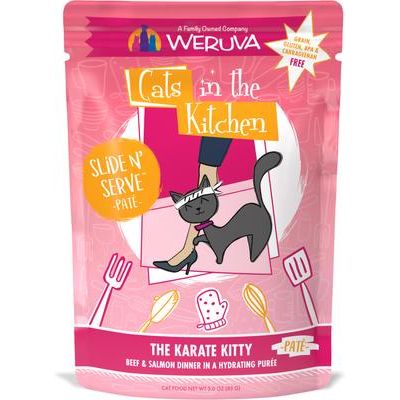 Cats in the Kitchen The Brat Pack Variety Pack Cat Food Pouches, 3-oz pouch, case of 12
