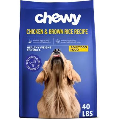 Alimento seco para perros adultos Healthy Weight Formula con pollo y arroz integral y prebióticos (bolsa de 13.6 kg)